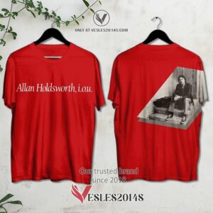 Allan Holdsworth-I. O. U. Album 3D Shirt, Unique Gifts For Music Lovers - Vesles2014S