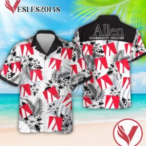 Allen County Community College Logo Hawaiian Suit, Perfect Gifts Idea In Holiday - Vesles2014S 1