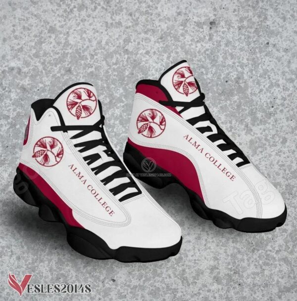 Alma College Logo Air Jordan 13 Shoes, Best Sneaker Gifts For Fans - Vesles2014s 1