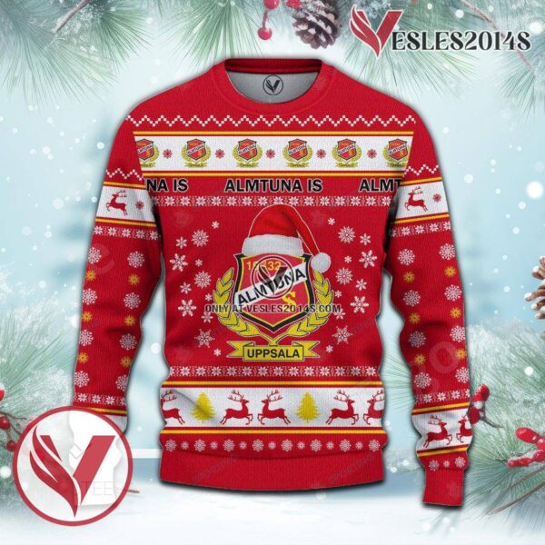 Almtuna IS Sport Ugly Christmas Sweater, Unique Gifts For Fans - Vesles2014aS 2