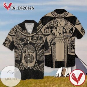Aloha Maui For Men And Women Graphic Print Short Sleeve Hawaiian Casual Shirt Vesles2014S 1