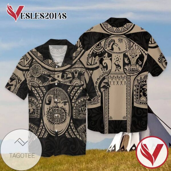 Aloha Maui For Men And Women Graphic Print Short Sleeve Hawaiian Casual Shirt Vesles2014S