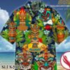 Aloha Tiki Tiki Hawaiian Shirt, Unique Gifts For Friends - Vesles2014S 1