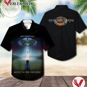 Alone In The Universe Studio Album By Electric Light Orchestra Hawaiian Shirt, Best Gift For Music Lovers Vesles2014S