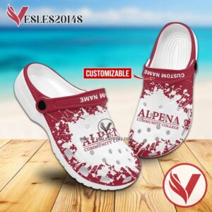 Alpena Community College Crocs Clogs, Unique Footwear For Fans