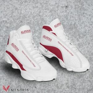 Alpena Community College Logo Air Jordan 13 Shoes, Best Sneaker Gifts For Fans - Vesles2014s