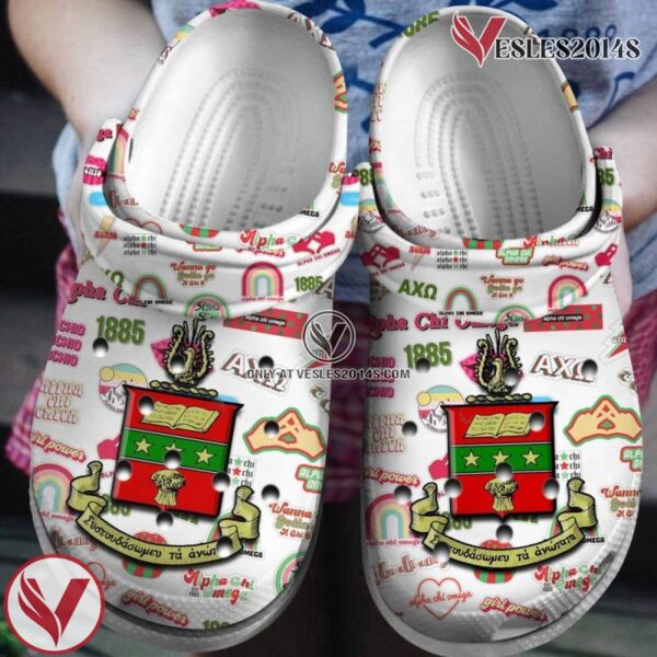 Alpha Chi Omega Classic Clogs Shoes, Unique Gift From  Vesles2014S