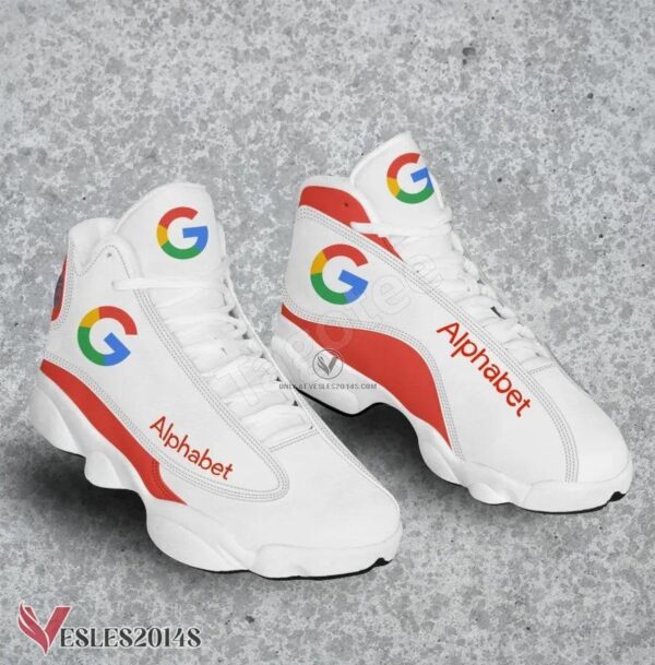 Alphabet (Google) Logo Air Jordan 13 Shoes, Best Sneaker Gifts For Fans - Vesles2014s