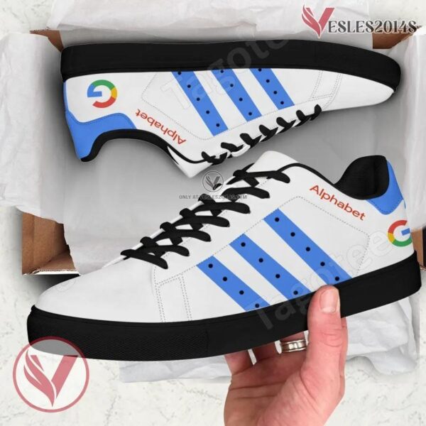 Alphabet (Google) Logo Print Stan Smith Shoes For Men And Womens - Vesles2014s 1