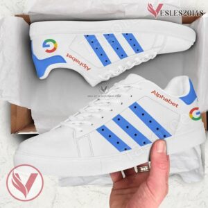 Alphabet (Google) Logo Print Stan Smith Shoes For Men And Womens - Vesles2014s