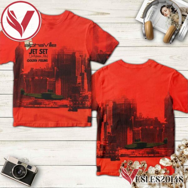 Alphaville Jet Set Album Cover Shirt, Perfect Gifts For Music Lovers - Vesles2014S