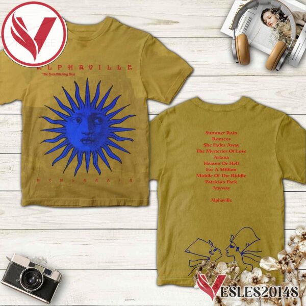 Alphaville The Breathtaking Blue Album Cover Shirt, Perfect Gifts For Music Lovers - Vesles2014S