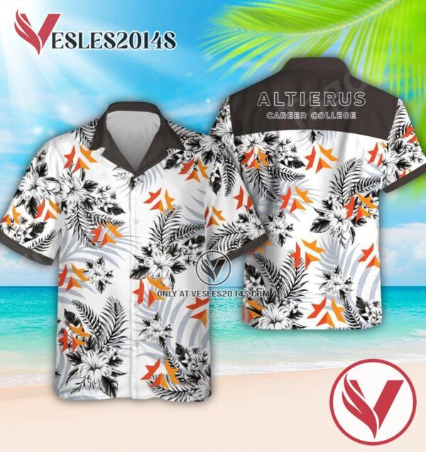 Altierus Career College Logo Hawaiian Suit, Perfect Gifts Idea In Holiday - Vesles2014S 1