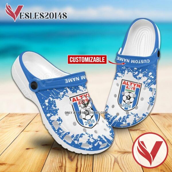 Altyn Asyr Logo Custom Crocs Clogs, Unique Footwear For Fans