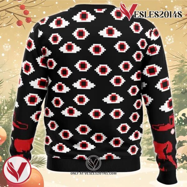 Alucard Eyes Hellsing Ugly Christmas Sweater, Unique Christmas Gift For Fans - Vesles2014S 1
