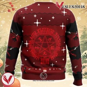 Alucard Hellsing Ugly Christmas Sweater, Unique Christmas Gift For Fans - Vesles2014S 1