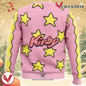 Always Hungry Kirby Ugly Christmas Sweater, Unique Christmas Gift For Fans - Vesles2014S 1