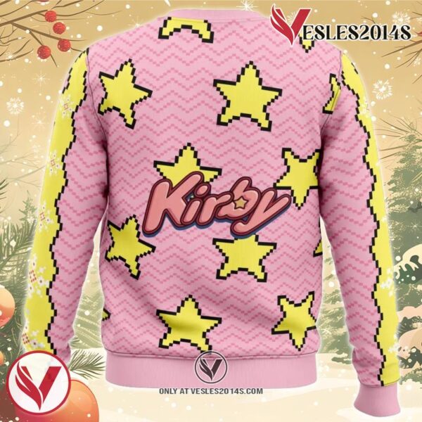 Always Hungry Kirby Ugly Christmas Sweater, Unique Christmas Gift For Fans - Vesles2014S 1