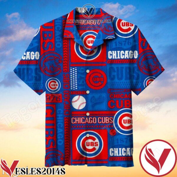 Amazing Chicago Cubs 1876 Hawaiian Shirt, Unique Gifts For Friends - Vesles2014S 1