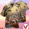 Amazing Ducks Vintage Sunset In The Field Hawaiian Shirt, Unique Gifts For Friends - Vesles2014S 1