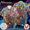 Amazing Hippie Hawaiian Graphic Print Short Sleeve Hawaiian Casual Shirt Vesles2014S