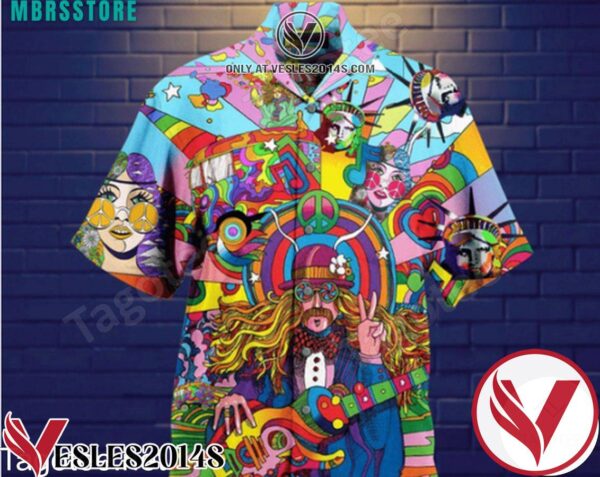 Amazing Hippie Hawaiian Shirt, Unique Gifts For Friends - Vesles2014S 1