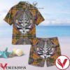 Amazing Repeated Grateful Dead Unisex Hawaiian Shirt And Short, Unique Gifts For Friends - Vesles2014S 1