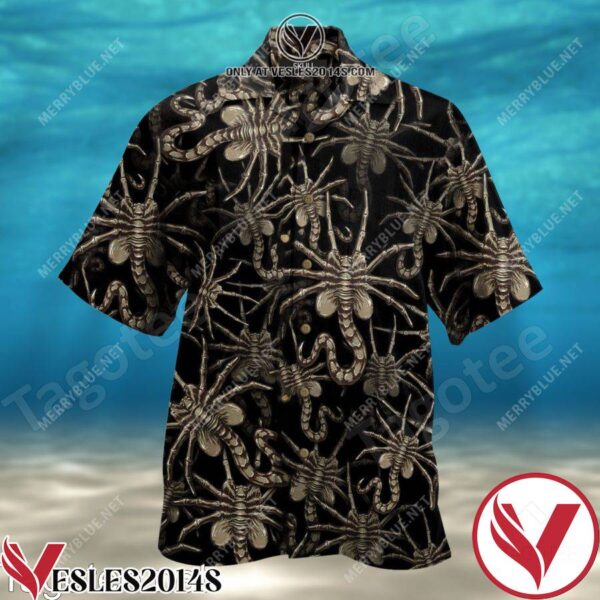 Amazing Scorpion Black Hawaiian Shirt, Unique Gifts For Friends - Vesles2014S 1