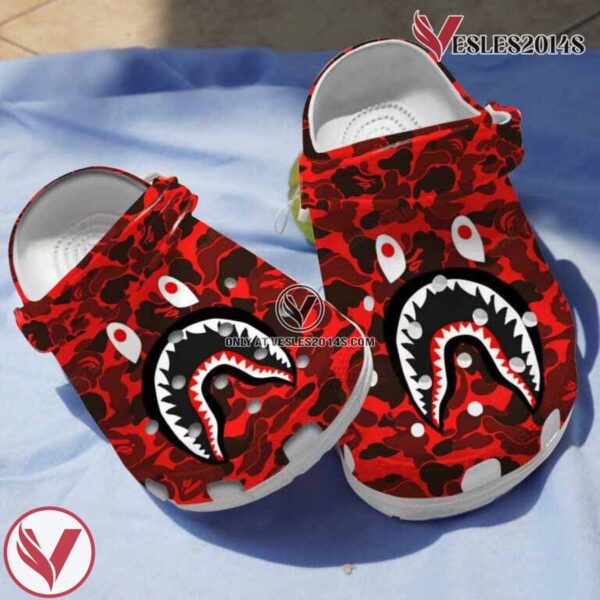 Amazing Shark Pattern Shark Clogs Shoes Gifts For Children Kids, Unique Gift From  Vesles2014S
