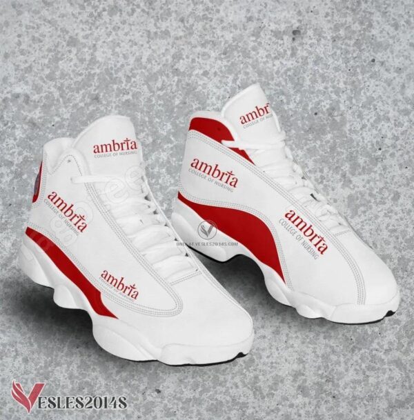 Ambria College of Nursing Logo Air Jordan 13 Shoes, Best Sneaker Gifts For Fans - Vesles2014s