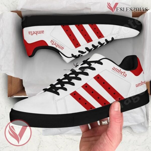 Ambria College of Nursing Logo Stan Smith Shoes, Unique Sneaker For Fans - Vesles2014s 1