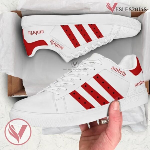 Ambria College of Nursing Logo Stan Smith Shoes, Unique Sneaker For Fans - Vesles2014s
