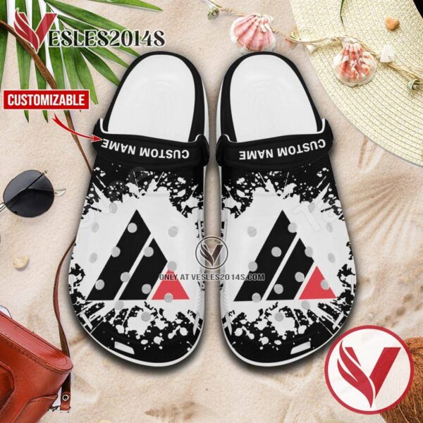American Academy of Art Crocs Classic Clogs, Unique Footwear For Fans