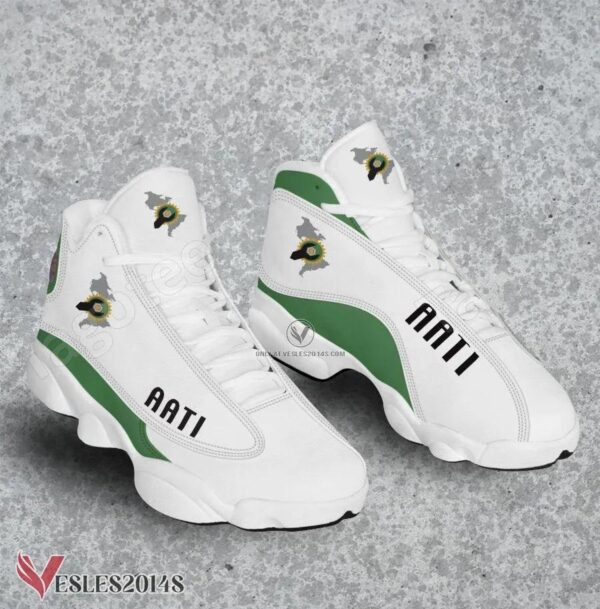 American Advanced Technicians Institute Logo Air Jordan 13 Shoes, Best Sneaker Gifts For Fans - Vesles2014s