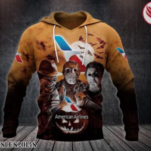 American Airline Halloween Uniform Custom Hoodie - Vesles2014S