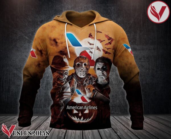 American Airline Halloween Uniform Custom Hoodie - Vesles2014S
