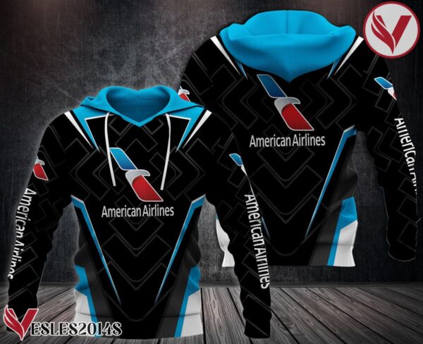 American Airline Uniform Custom Hoodie - Vesles2014S