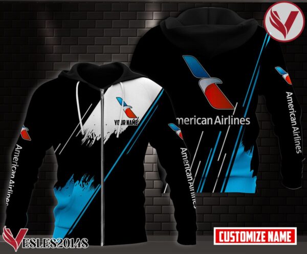 American Airlines Uniform Custom Hoodie Style 10 - Vesles2014S 1
