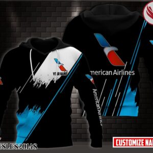 American Airlines Uniform Custom Hoodie Style 10 - Vesles2014S