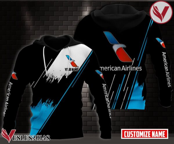 American Airlines Uniform Custom Hoodie Style 10 - Vesles2014S