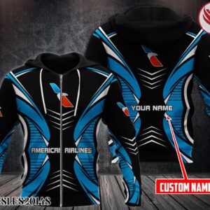 American Airlines Uniform Custom Hoodie Style 2 - Vesles2014S 1