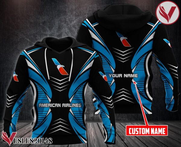American Airlines Uniform Custom Hoodie Style 2 - Vesles2014S