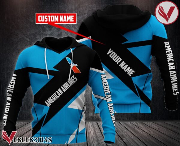 American Airlines Uniform Custom Hoodie Style 3 - Vesles2014S