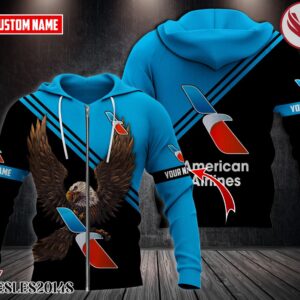 American Airlines Uniform Custom Hoodie Style 4 - Vesles2014S 1