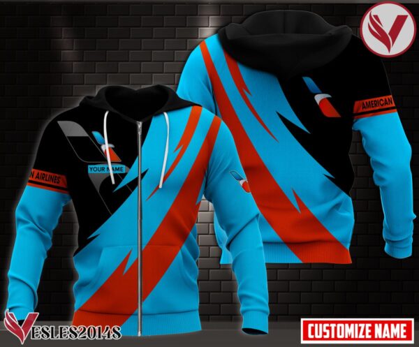 American Airlines Uniform Custom Hoodie Style 7 - Vesles2014S 1