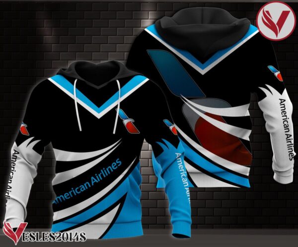 American Airlines Uniform Custom Hoodie Style 9 - Vesles2014S