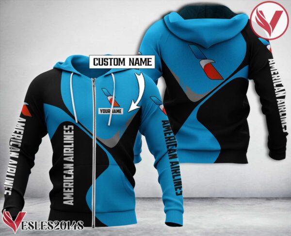 American Airlines Uniform Custom Hoodie - Vesles2014S 1