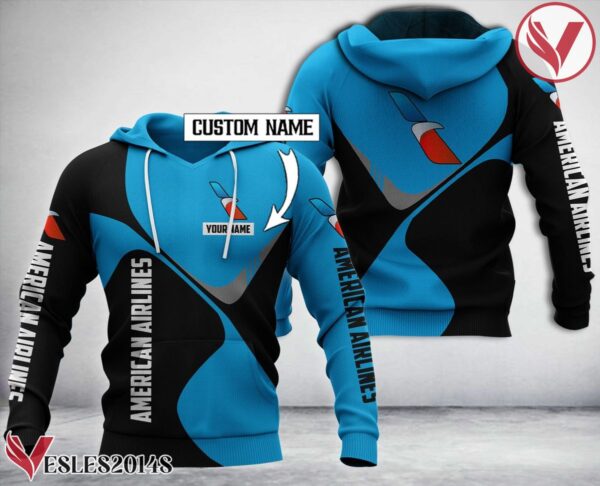 American Airlines Uniform Custom Hoodie - Vesles2014S