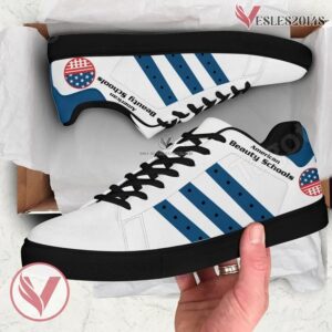 American Beauty Schools Print Stan Smith Shoes, Unique Sneaker For Fans - Vesles2014s 1