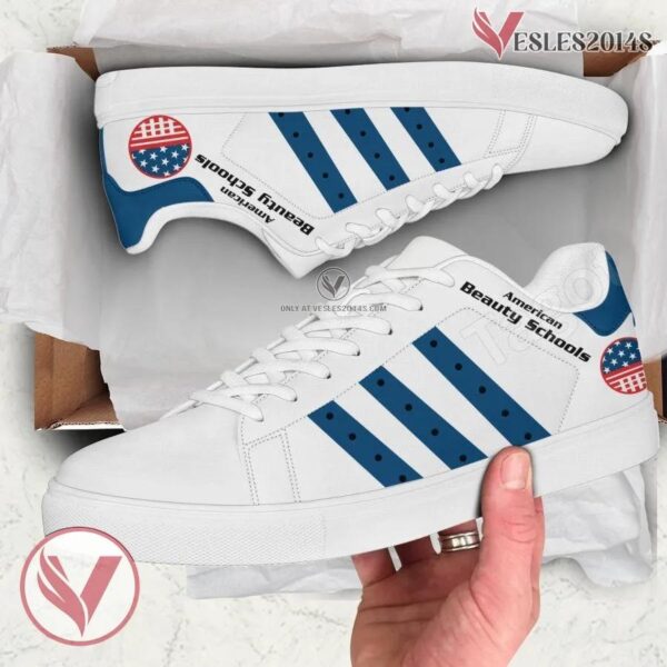 American Beauty Schools Print Stan Smith Shoes, Unique Sneaker For Fans - Vesles2014s